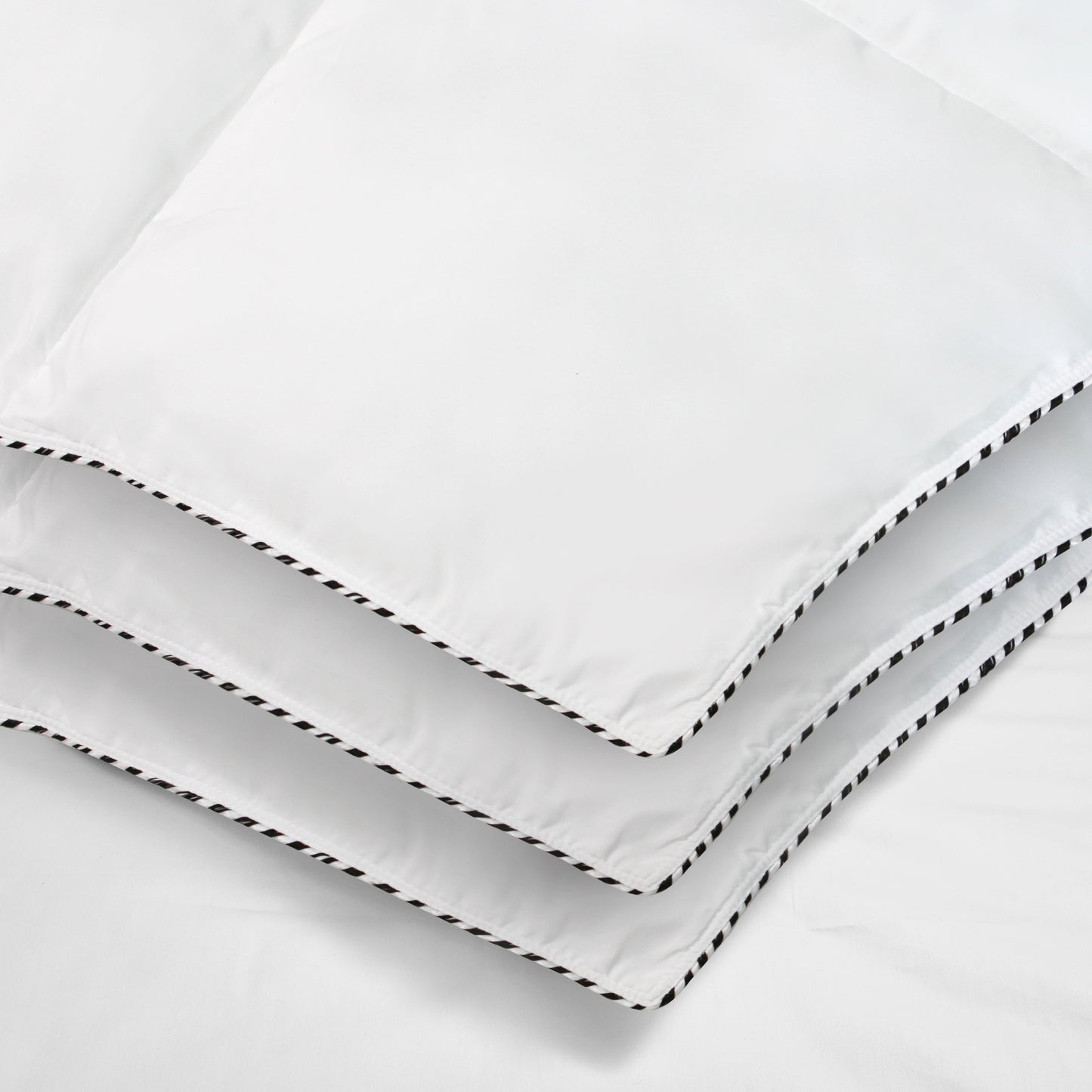 Royal Comfort Bamboo Blend Quilt 250GSM Luxury Duvet 100% Cotton Cover - King - White