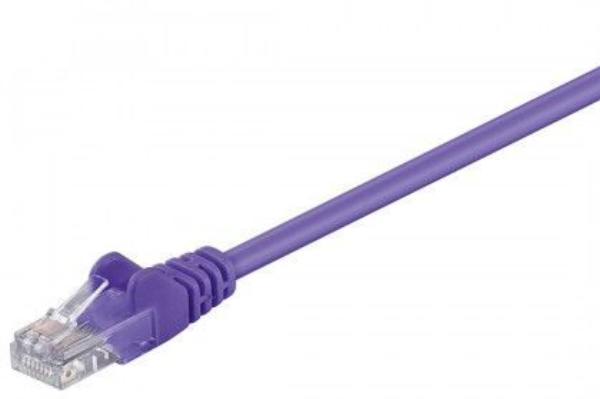 Shintaro Cat5e Patch Lead Purple 1m New Retail Pack
