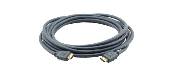 Kramer High-Speed HDMI Cable with Ethernet - 7.60m 25ft Max Resolution 4K@60Hz 4:2:0 Max Data Rate 10.2 Gbps 3.4Gbps p/c