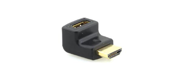 Kramer HDMI F to HDMI M Right-Angled Adapter Cable Tools, Adapters & Connectors