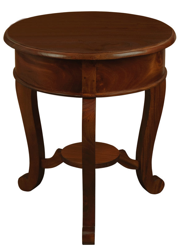 Emilia 1 Drawer Lamp Table (Mahogany)