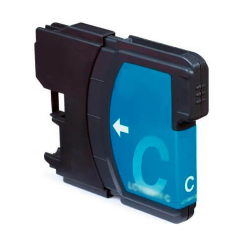 Compatible Premium Ink Cartridges LC135XLC Hi Yield Cyan Cartridge - for use in Brother Printers