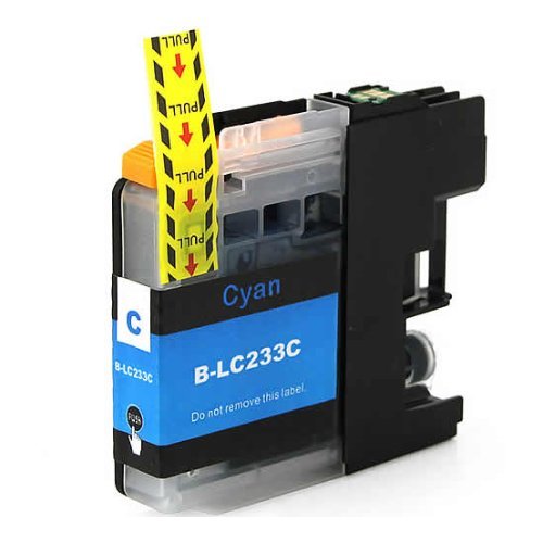 Compatible Premium Ink Cartridges LC233C Cyan Cartridge - for use in Brother Printers