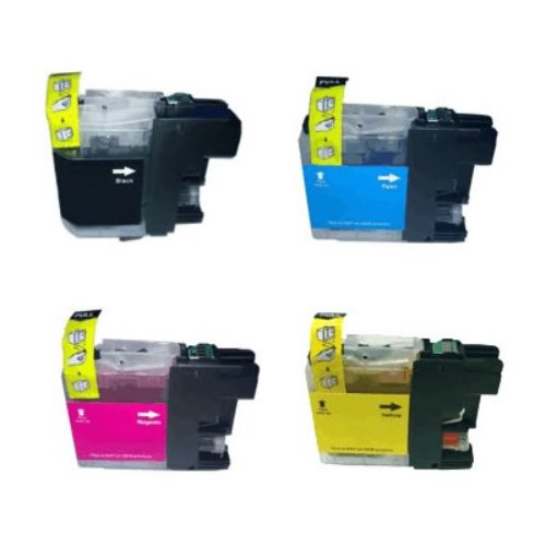 Compatible Premium Ink Cartridges LC233 Set of 4 - Bk/C/M/Y - for use in Brother Printers