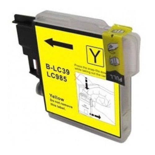 Compatible Premium Ink Cartridges LC39Y Yellow Cartridge - for use in Brother Printers