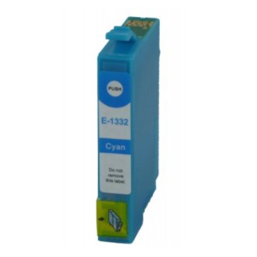 Compatible Premium Ink Cartridges 133 Std Capacity Cyan Ink Cartridge - for use in Epson Printers