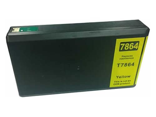Compatible Premium Ink Cartridges T7864 Standard Yellow Inkjet Cartridge - for use in Epson Printers