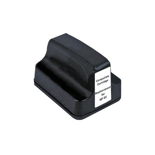 Compatible Premium Ink Cartridges 02 Black Ink Cartridge - for use in HP Printers