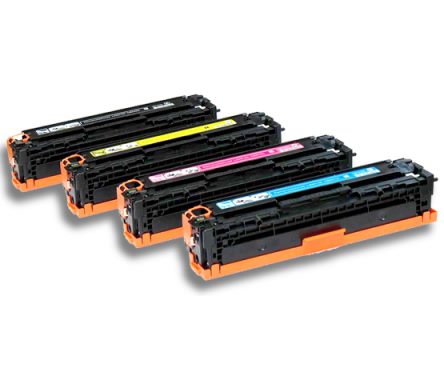 Compatible Premium Toner Cartridges 305X/305A (CE410X - CE413A) Toner Bundle - for use in HP Printers