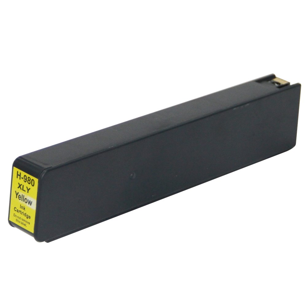 Compatible Premium Ink Cartridges 980XLY High Yield Yellow Remanufacturer Inkjet Cartridge - for use in HP Printers