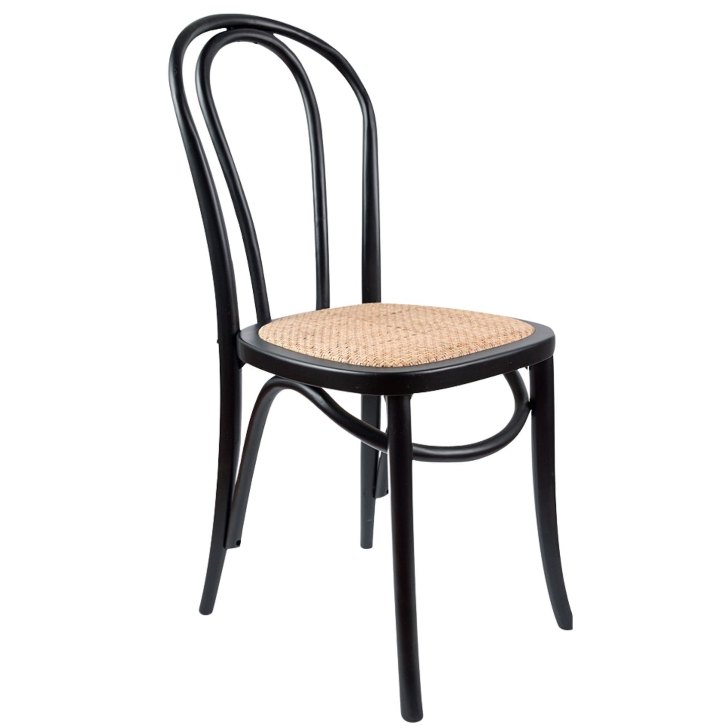Petunia 7pc 180cm Dining Table Set 6 Arched Back Chair Elm Timber Wood