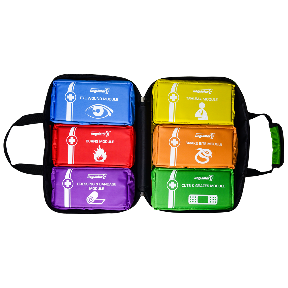 Modular First Aid Kit 4 Series Softpack Emergency - 6 Modules