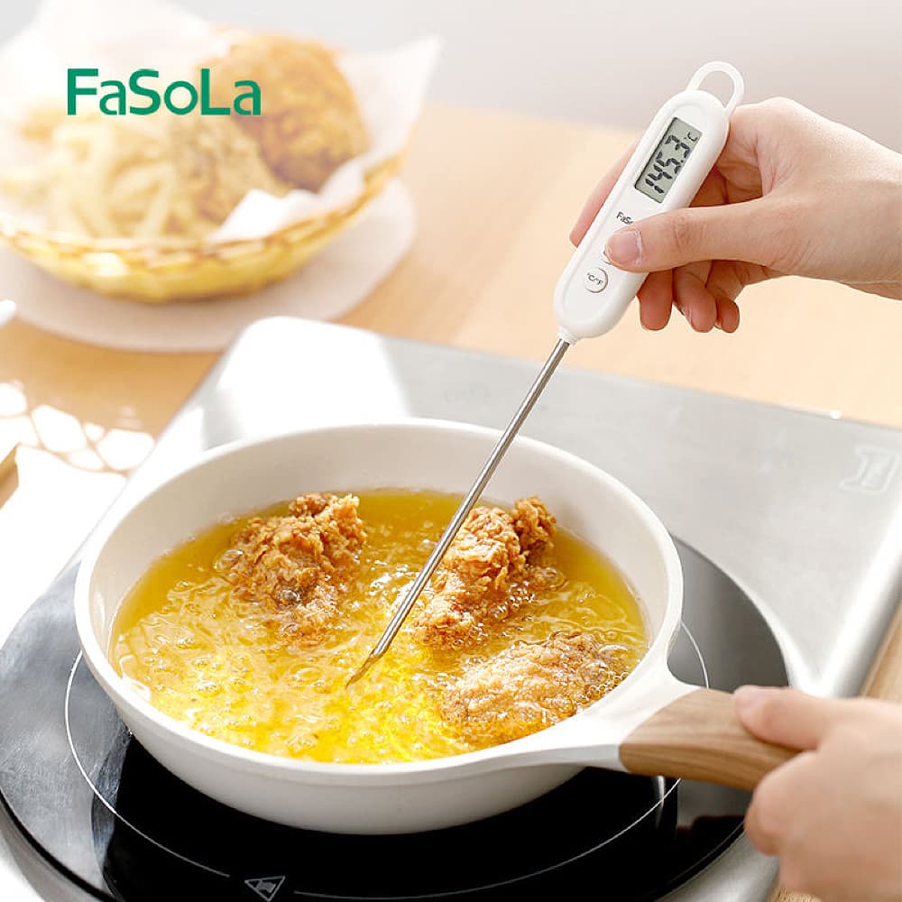 FASOLA Food Thermometer White -58°F~572°F
