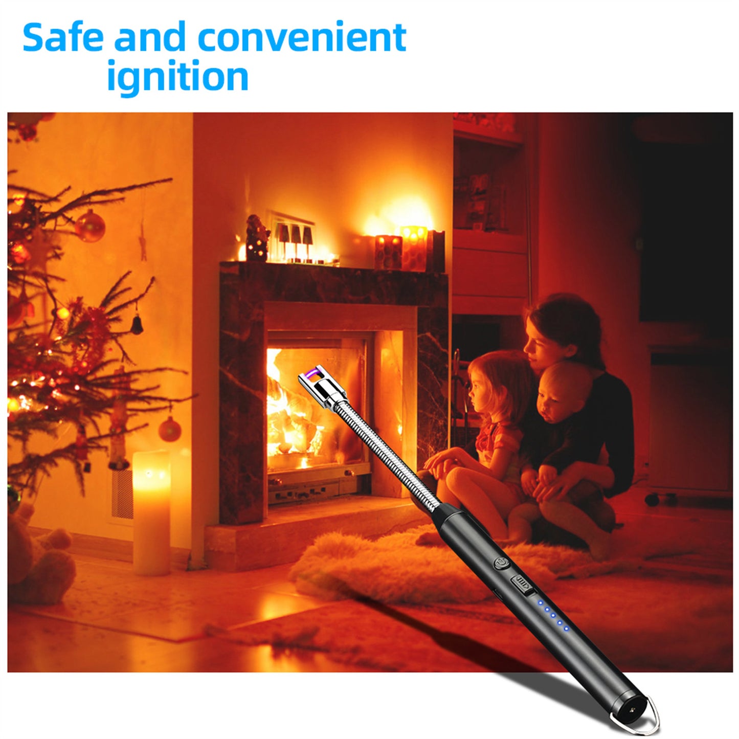 Mountgear Kitchen USB Ignition Gun Windproof USB Charging Portable Electronic Igniter