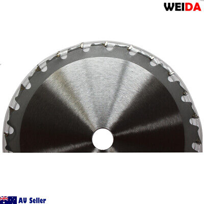 2x 185mm 24T Wood Circular Cutting DiscSaw Blade 7-1/4” Bore 20/16mm Timber Cut
