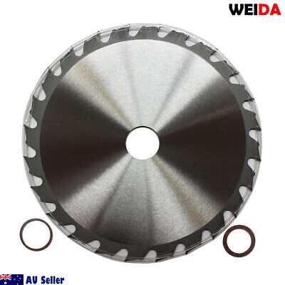 3x 216mm 24T Wood Circular Cutting DiscSaw Blade 8-1/2” Bore 30/25.4/22.2mm Cut