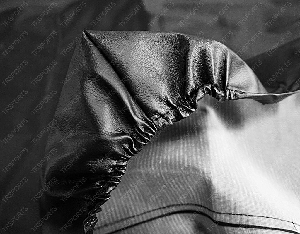 9FT Pool Table Cover Heavy Duty Leatherette Fitted Thick w/ Rubber Band - Brown