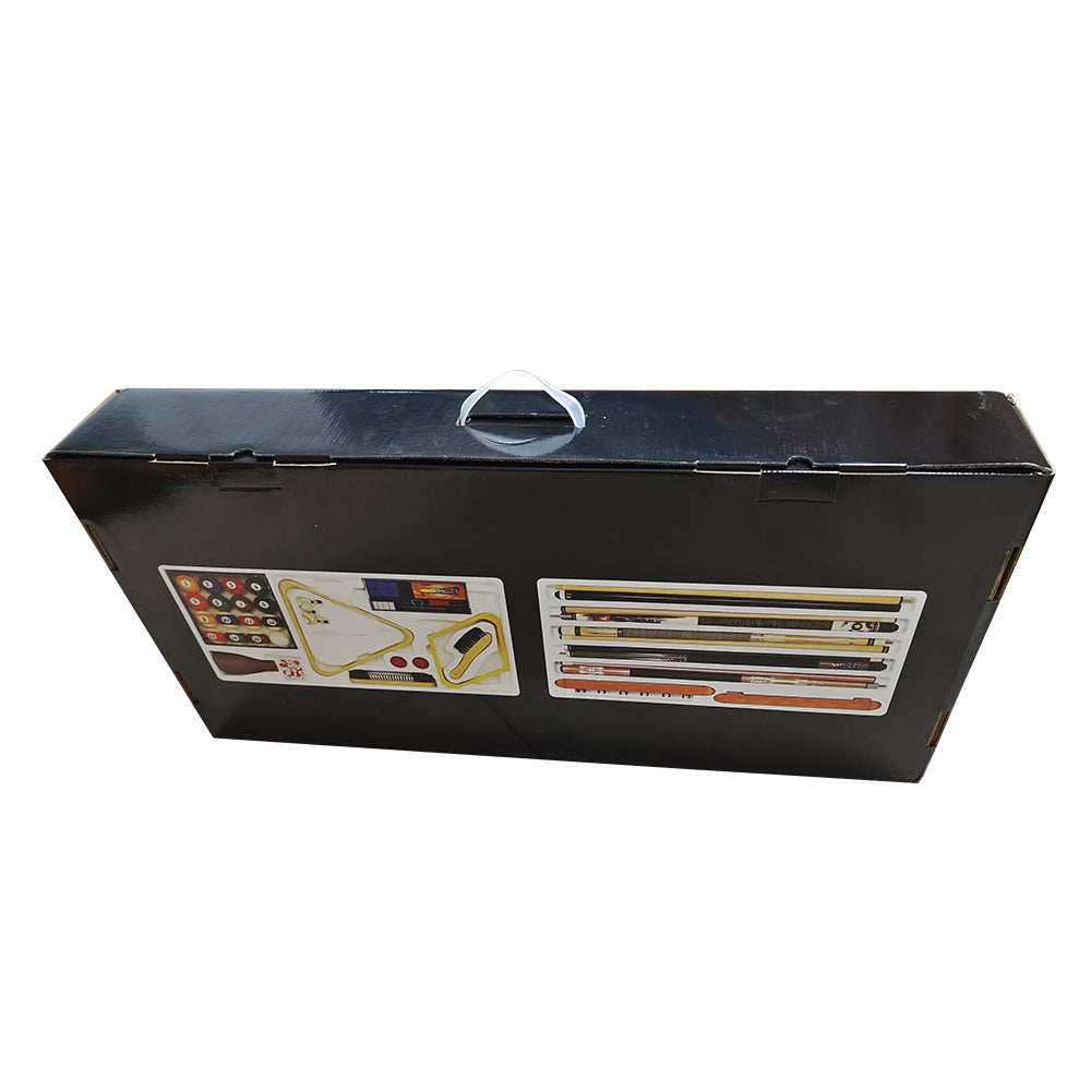 Premium Snooker Pool Billiard Accessories Kit - Pro Ash Cues Scoreboard Upgraded