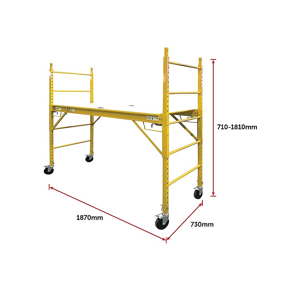 Mobile Safety High Scaffold / Ladder Tool -450KG