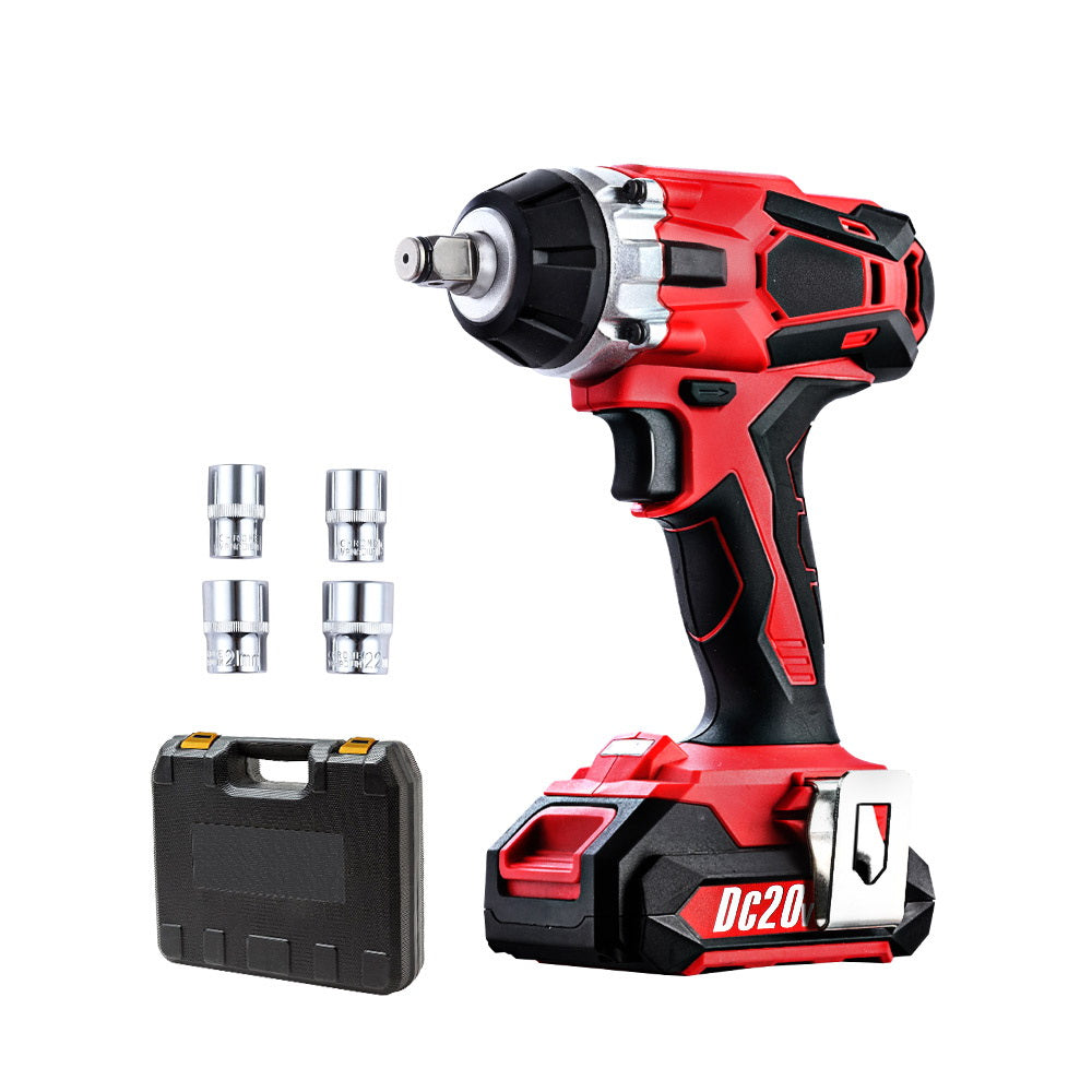 GIANTZ Cordless Impact Wrench 20V Lithium-Ion Battery Rattle Gun Socke ...
