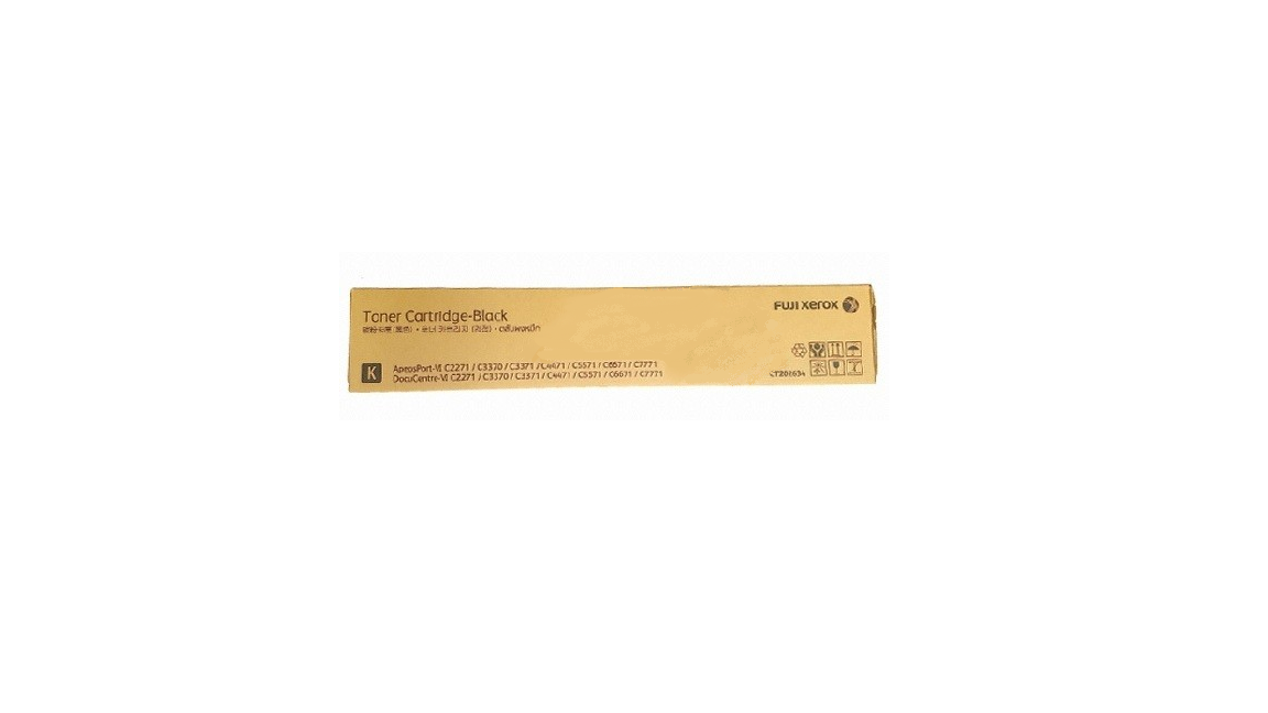 FUJIFILM FUJI XEROX CT202634 BLK TONER 34K DCVI2271 DCVI3371 DCVI4471 DCVI5571 DCVI6671 DCVI7771