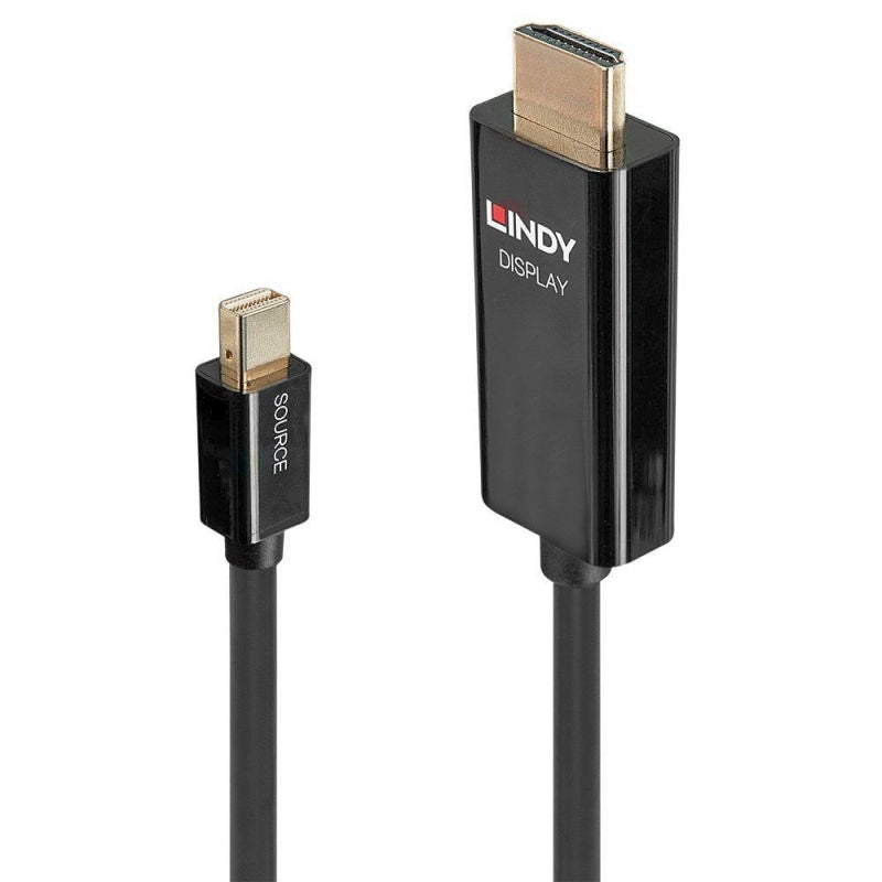 LINDY 1m A/MiniDP - HDMI Cable