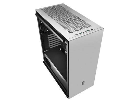 DEEPCOOL MACUBE 310P WH Tempered Glass Case White USB3.0*2, 7+2 SLOTS,Mini-ITX/mATX/ATX. MESH TOP PANEL