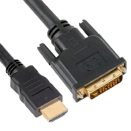 ASTROTEK HDMI to DVI-D Adapter Converter Cable 3m - Male to Male 30AWG OD6.0mm Gold Plated RoHS CB8W-RC-HDMIDVI-3