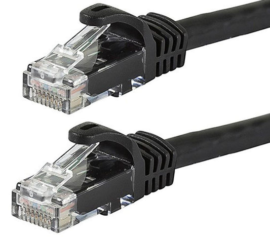 ASTROTEK CAT6 Cable 10m - Black Color Premium RJ45 Ethernet Network LAN UTP Patch Cord 26AWG
