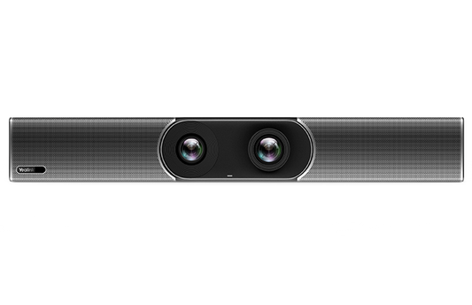 YEALINK Smart 4K Room System, including MeetingEye 600 Codec, CTP20 touch panel, 1x WPP20, VCR20 remote control, power adapter and cables, Including 2