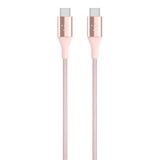 BELKIN MIXIT   DuraTek  USB-C  Cable (USB Type-C ) - ROSE GOLD (F2CU050bt04-C00), Fast Charge Compatible, Flexible insulation reduces friction