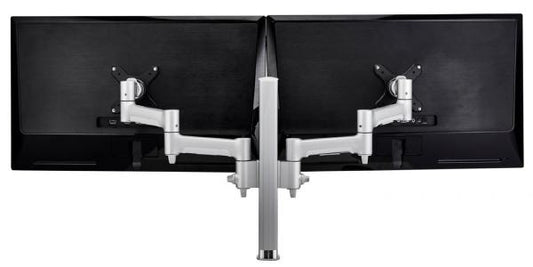 Atdec AWMS-2-4640 F-clamp Silver -  AWM Dual monitor arm
