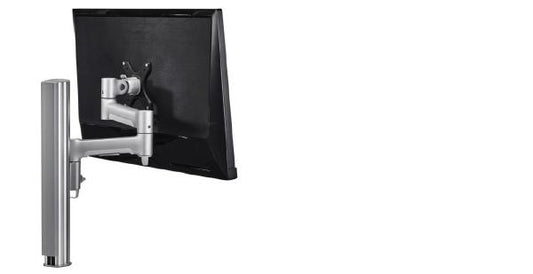 Atdec AWM Single monitor arm solution - dynamic arm - 400mm post - F Clamp - black