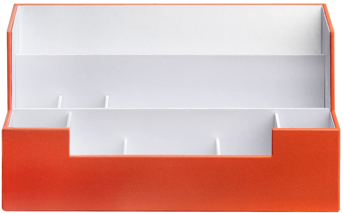 Desk Supplies Office Organizer Caddy (Orange)