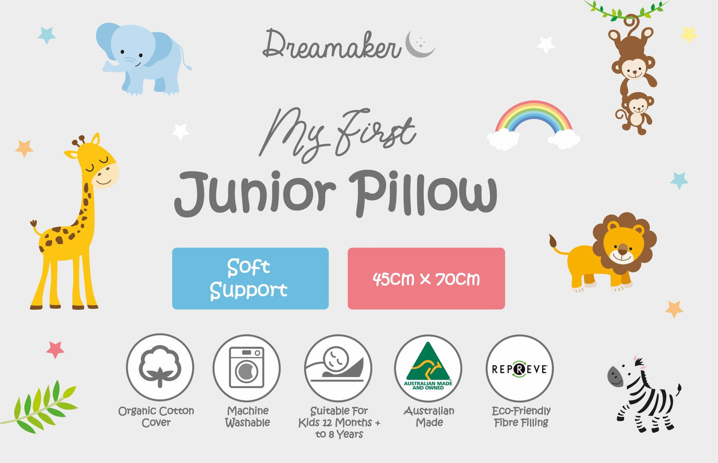 Dreamaker My First Junior Pillow