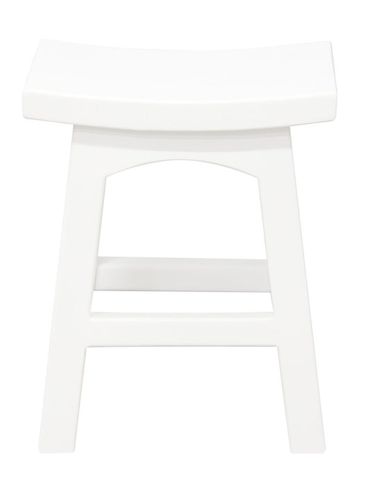 Tokyo Timber Stool H 48 cm (White)