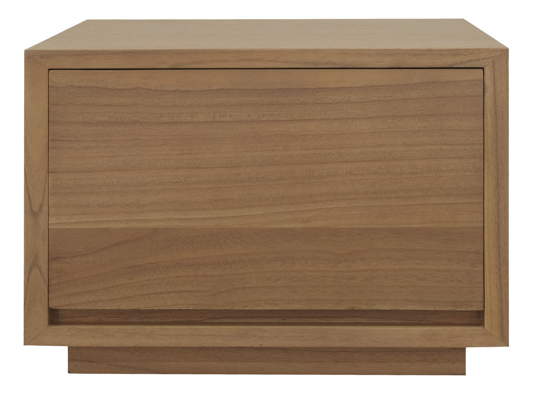 Oscar 1 Drawer Bedside Table (Natural)