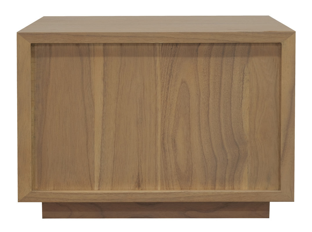 Oscar 1 Drawer Bedside Table (Natural)