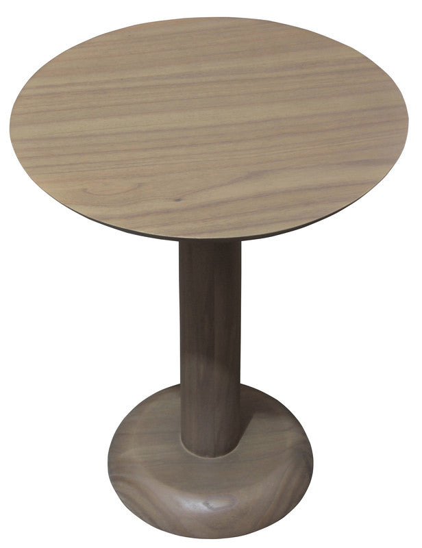 Oslo Round Lamp Table (Latte)