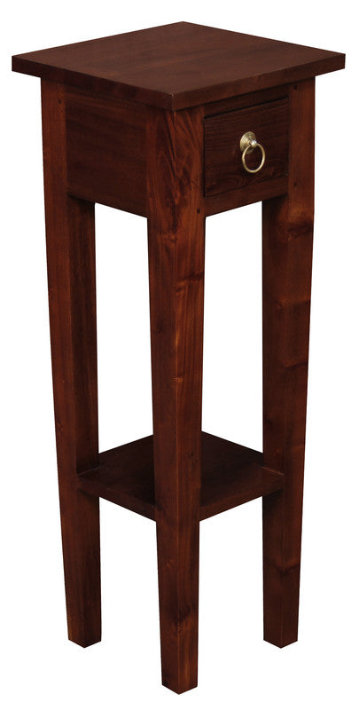 Straight Leg Plant Stand (Mahogany)
