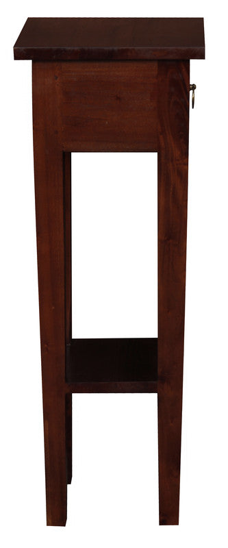 Straight Leg Plant Stand (Mahogany)