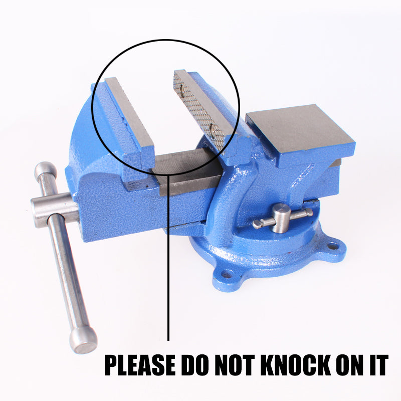 6" 150mm Bench Vice Heavy Duty Engineers Precision Level 360º Anvil Swivel Base