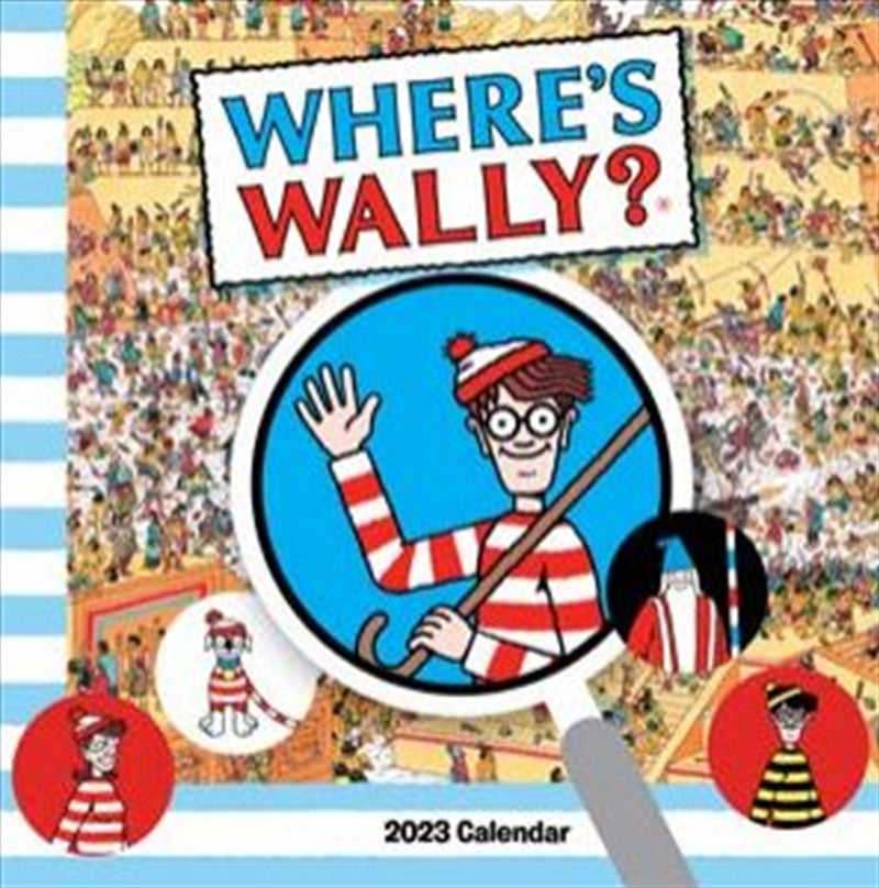 Where's Wally 2023 Square Calendar Ozbasket