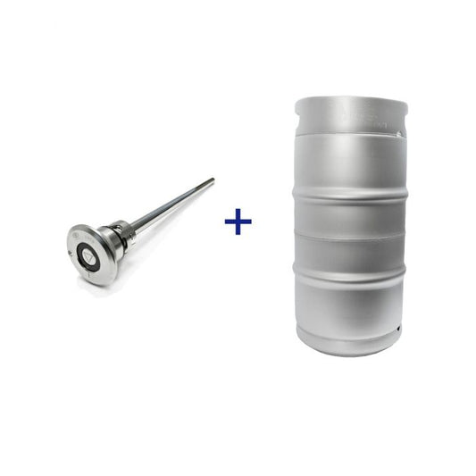 Keg King 30L Threaded Stainless Keg + A-type Spear
