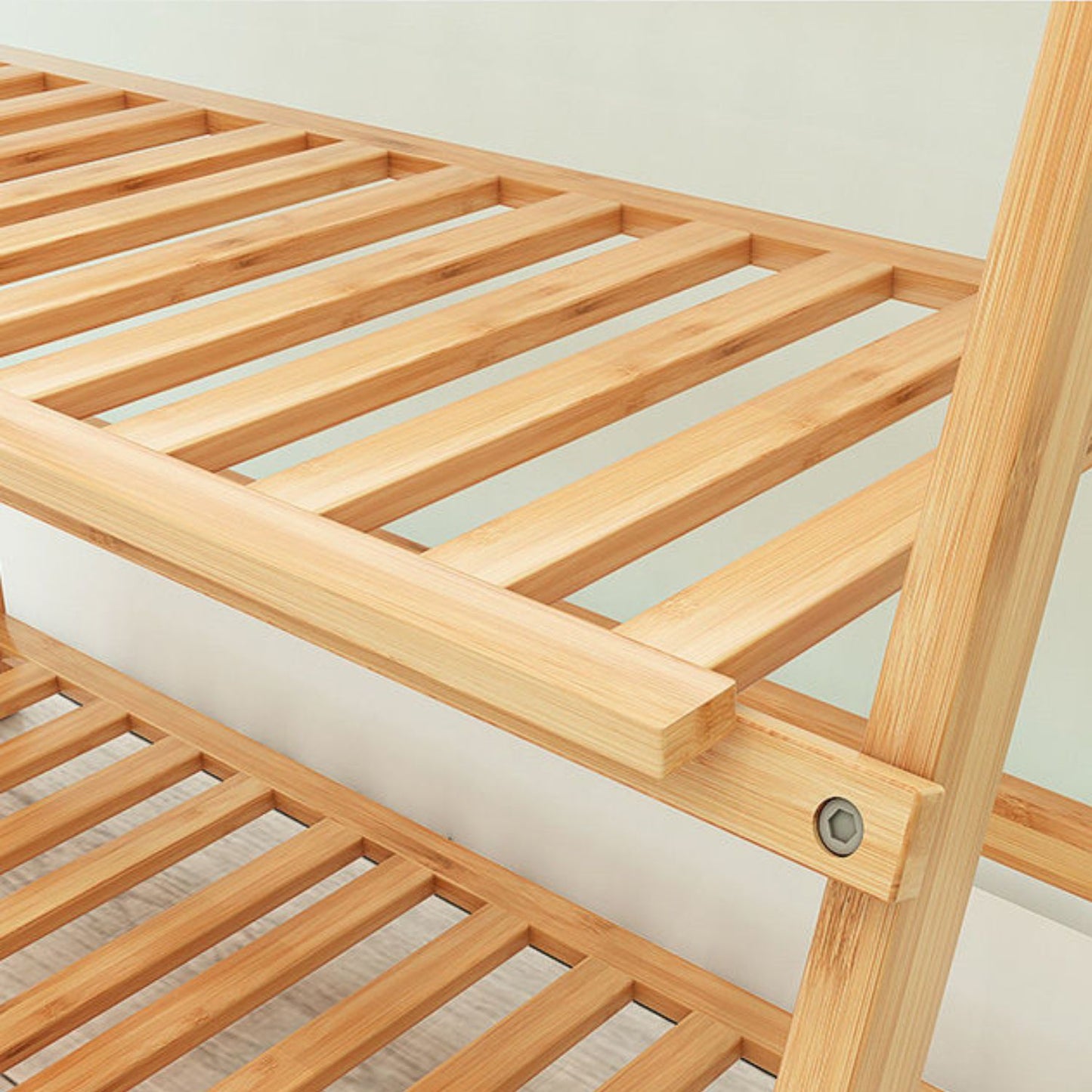 GOMINIMO Bamboo Plant Stand 3 Tier Light Brown GO-PS-100-YJ