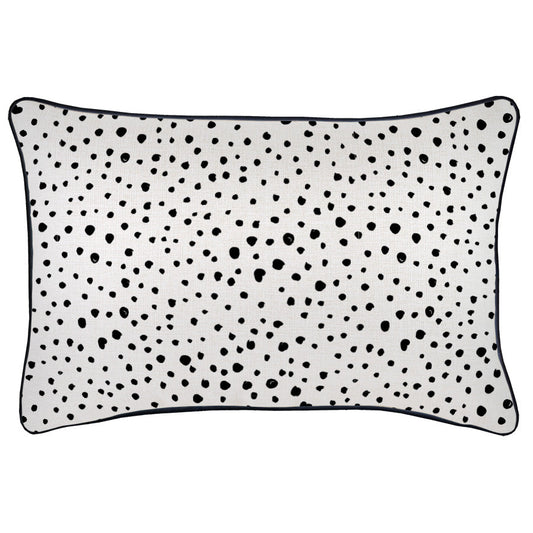 Cushion Cover-With Black Piping-Lunar-35cm x 50cm