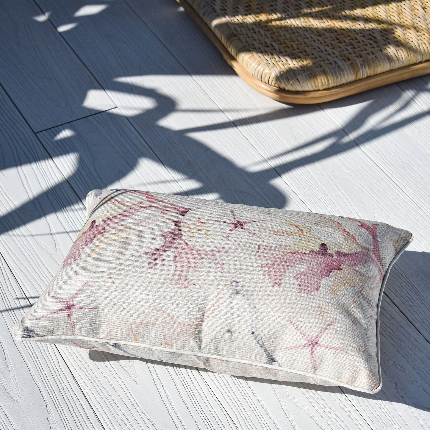 Cushion Cover-With Piping-Coral Coast-35cm x 50cm