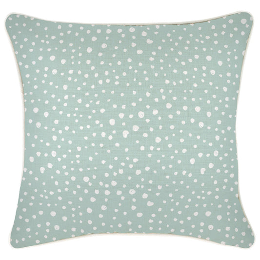 Cushion Cover-With Piping-Lunar Pale Mint-60cm x 60cm