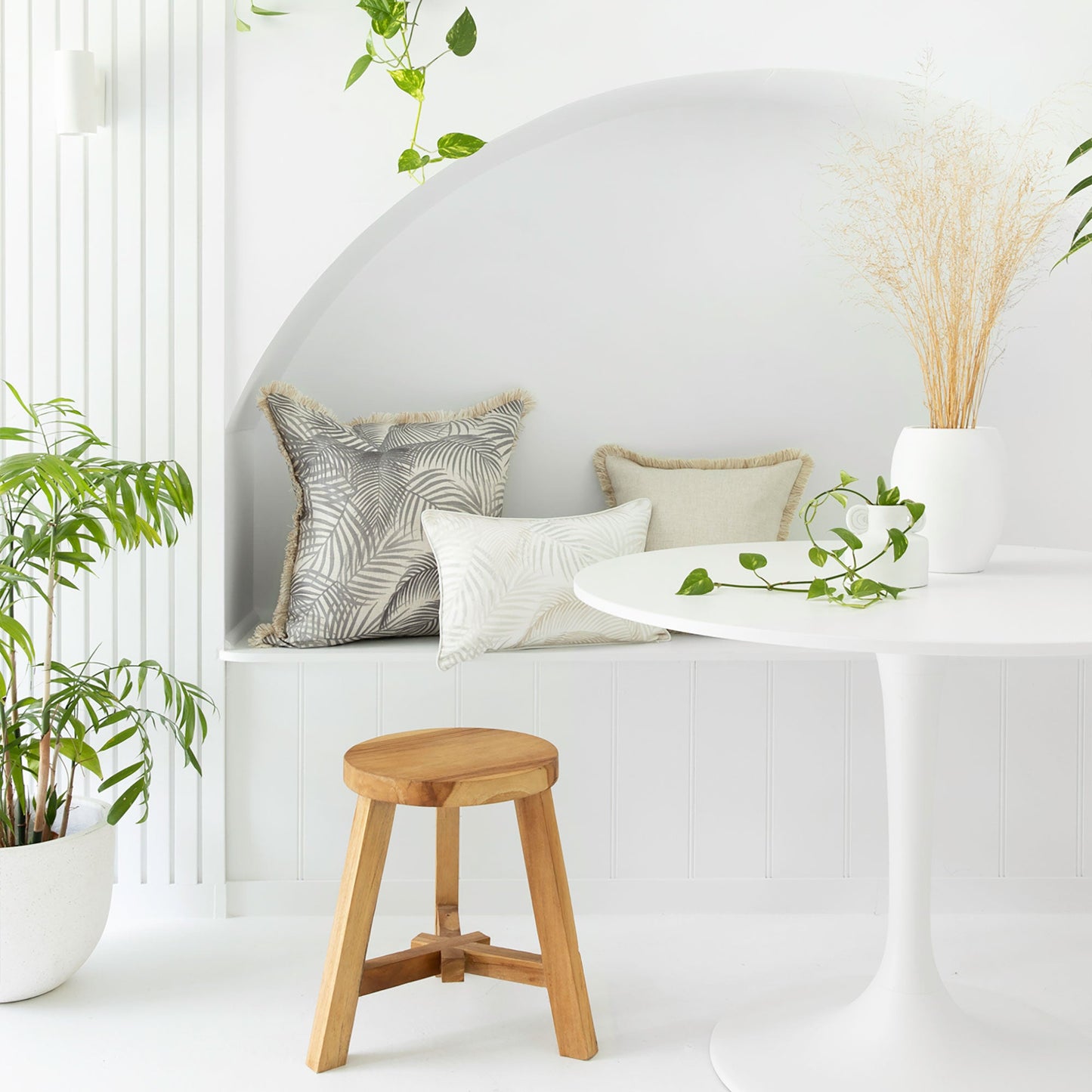 Cushion Cover-With Piping-Seminyak Biscuit-35cm x 50cm