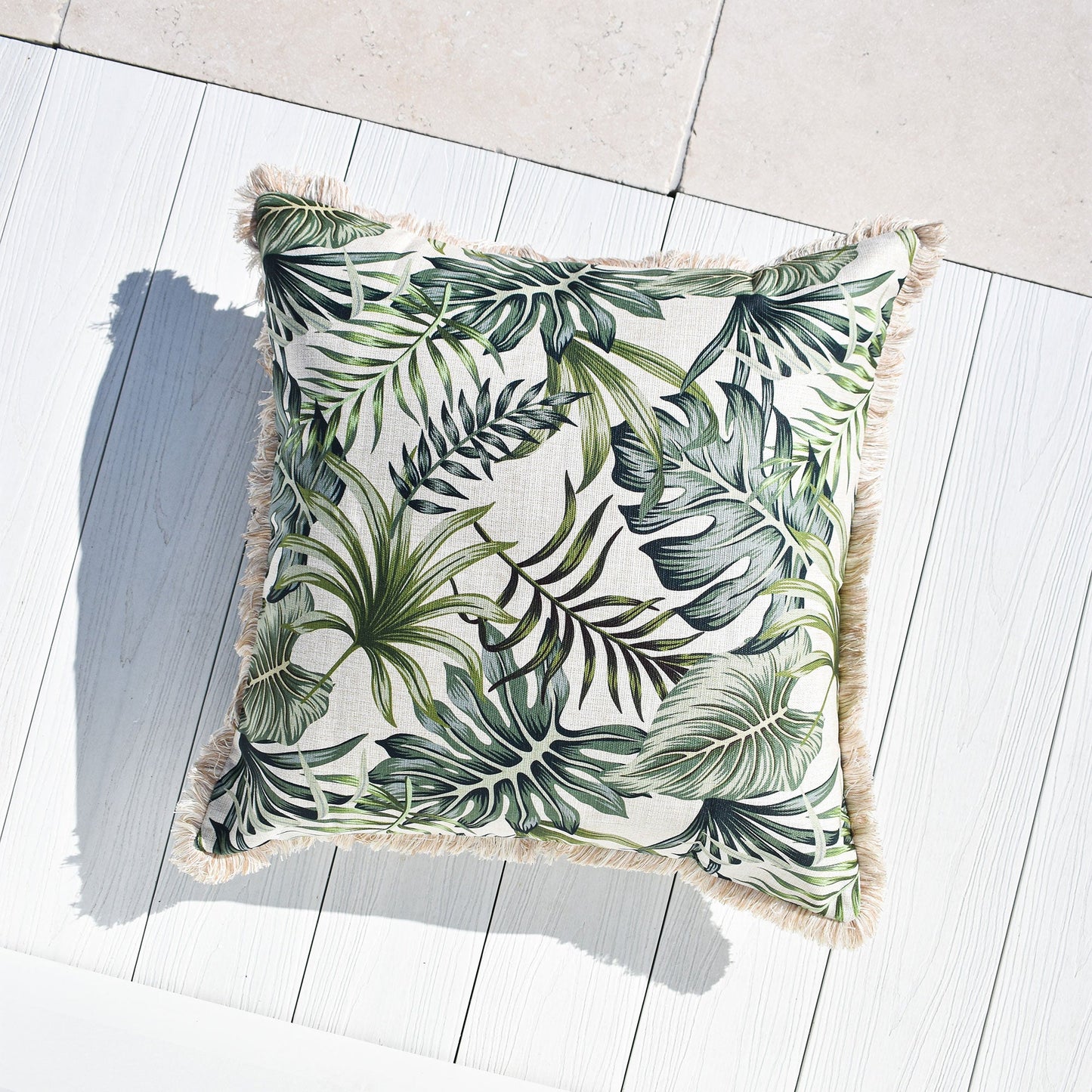 Cushion Cover-Coastal Fringe-Boracay-60cm x 60cm
